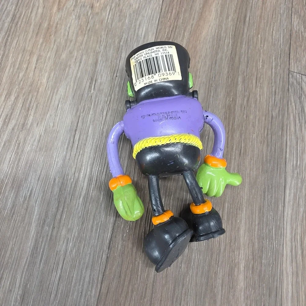 Vintage 90s Halloween Bundle Fun World Frankenstein BBI Pumpkin Stack Ghoulins